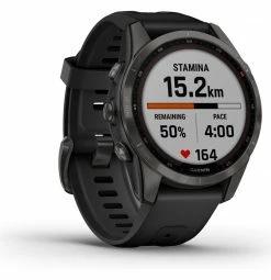 Montre De Sport Garmin Fenix 7S Sapphire Solar Titane
