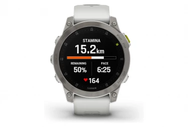 Montre De Sport Garmin Epix Sapphire Titane Argent / Blanc 3 Montre De Sport Garmin Epix Sapphire Titane Argent / Blanc