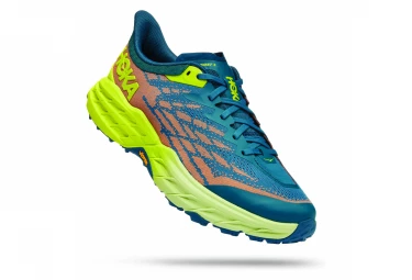 Chaussures De Trail Hoka One One Speedgoat 5 Bleu / Rouge 3 Chaussures De Trail Hoka One One Speedgoat 5 Bleu / Rouge