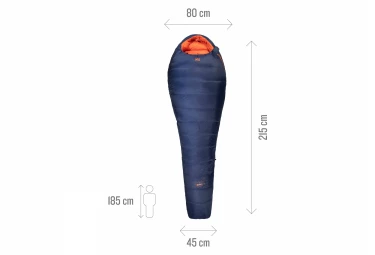 SAC DE COUCHAGE MILLET LIGHT DOWN -5° BLEU 5 SAC DE COUCHAGE MILLET LIGHT DOWN -5° BLEU – Image 3