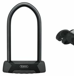 Antivol U Abus 540/160HB230 + Support Abus EaZy KF Noir