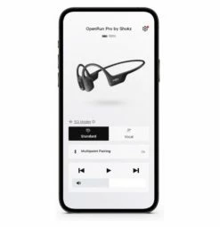 Casque Bluetooth Shokz Openrun Pro Noir -vélo boutique Casque Bluetooth Shokz Openrun Pro Noir 4