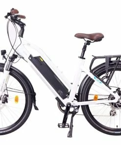 NCM MILANO 26 BLANC 9 NCM MILANO 26 BLANC -vélo boutique NCM MILANO 26 VELO ELECTRIQUE URBAIN BLANC MAT SHIMANO BATTERIE 624WH 160CM 188CM 2