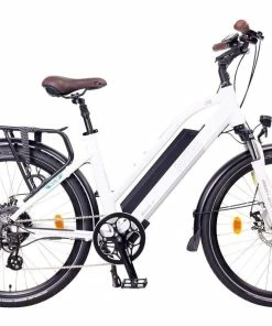 NCM MILANO 26 BLANC 11 NCM MILANO 26 BLANC -vélo boutique NCM MILANO 26 VELO ELECTRIQUE URBAIN BLANC MAT SHIMANO BATTERIE 624WH 160CM 188CM 4
