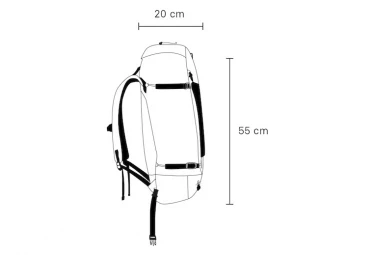 Sac D'Alpinisme Samaya Equipment Ultra35 Blanc 9 Sac D'Alpinisme Samaya Equipment Ultra35 Blanc – Image 7