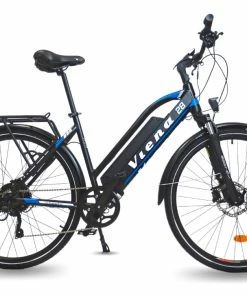VTC ÉLECTRIQUE URBANBIKER VIENA 28'' TAILLE 49 BLEU