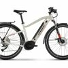 Haibike Trekking 4 I500Wh 27.5' Shimano Alivio/Altus 9V 2022 -vélo boutique VTC Electrique Haibike Trekking 4 i500Wh 27.5 Shimano AlivioAltus 9V Beige Desert Blanc 2022
