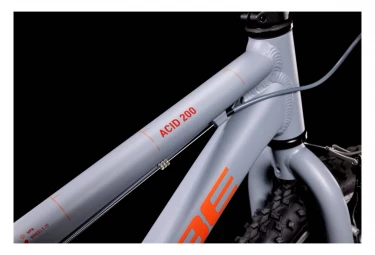 VTT Enfant Cube Acid 200 Shimano Gris 2022 5 - 8 Ans 10 VTT Enfant Cube Acid 200 Shimano Gris 2022 5 - 8 Ans – Image 8