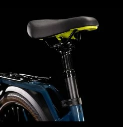 Vélo De Ville Électrique Cube Kathmandu Hybrid One 500 Trapeze -vélo boutique Velo de Ville Electrique Cube Kathmandu Hybrid One 500 Trapeze Shimano Deore 10V 500 Wh 700 mm Bleu Teal 2022 8