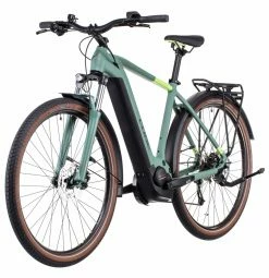 Vélo De Ville Électrique Cube Touring Hybrid One 400 Shimano 13 Vélo De Ville Électrique Cube Touring Hybrid One 400 Shimano -vélo boutique Velo de Ville Electrique Cube Touring Hybrid One 400 Shimano Alivio 9V 400 Wh 700 mm Vert Sharp 2022 2