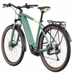 Vélo De Ville Électrique Cube Touring Hybrid One 400 Shimano 15 Vélo De Ville Électrique Cube Touring Hybrid One 400 Shimano -vélo boutique Velo de Ville Electrique Cube Touring Hybrid One 400 Shimano Alivio 9V 400 Wh 700 mm Vert Sharp 2022 4