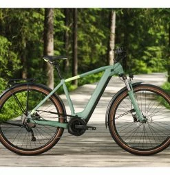 Vélo De Ville Électrique Cube Touring Hybrid One 400 Shimano 19 Vélo De Ville Électrique Cube Touring Hybrid One 400 Shimano -vélo boutique Velo de Ville Electrique Cube Touring Hybrid One 400 Shimano Alivio 9V 400 Wh 700 mm Vert Sharp 2022 8