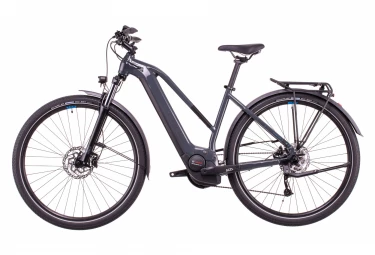 Vélo De Ville Électrique Cube Touring Hybrid One 400 Trapeze Gris 6 Vélo De Ville Électrique Cube Touring Hybrid One 400 Trapeze Gris – Image 4