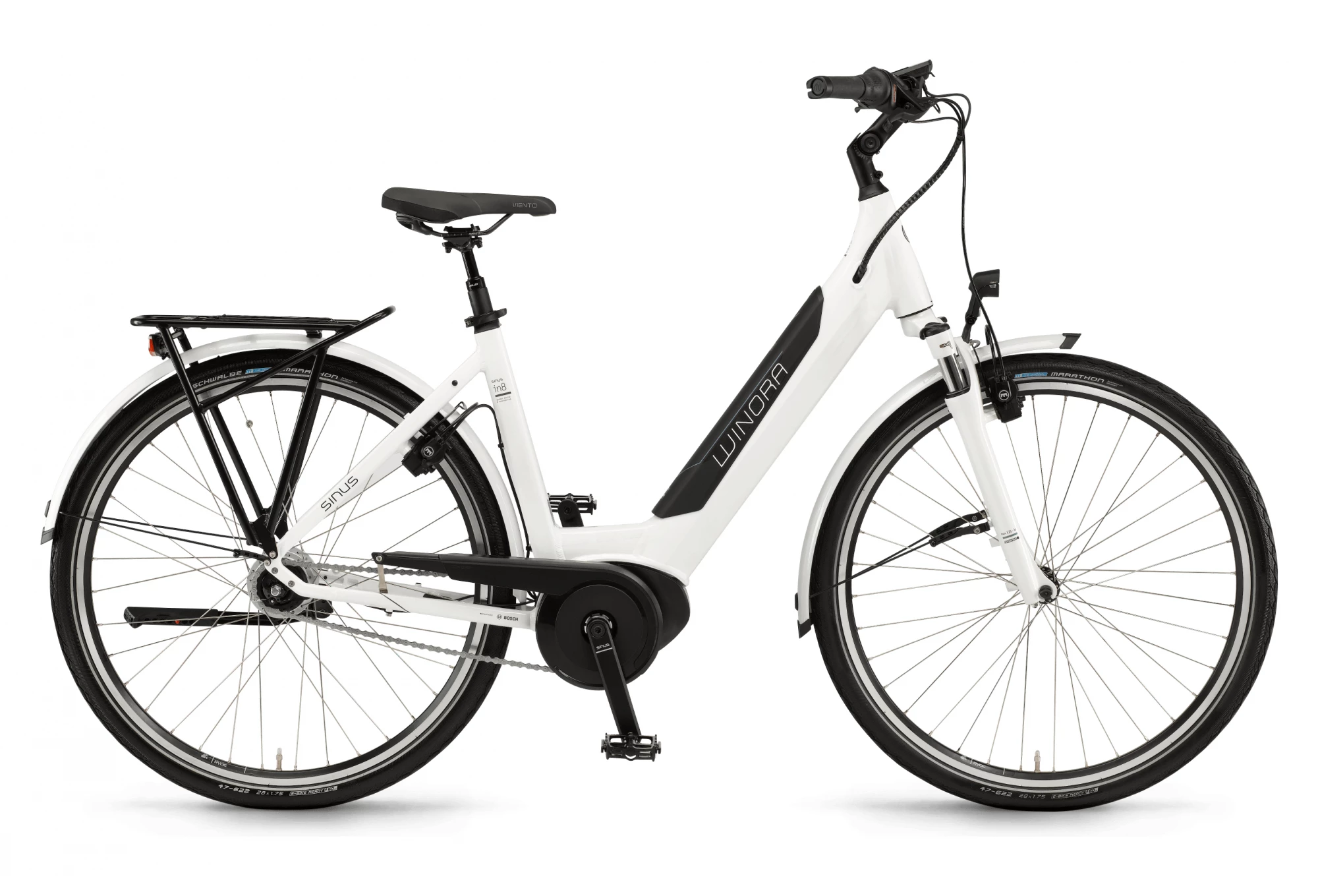 WINORA SINUS IN8F MONOTUBE 500 WH 2 3 WINORA SINUS IN8F MONOTUBE 500 WH 2