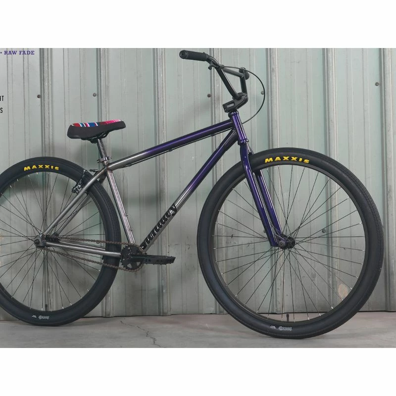 BMX BIKE LIFE 29'' SUNDAY HIGH C 2022 PURPLE RAW FADE 3 BMX BIKE LIFE 29'' SUNDAY HIGH C 2022 PURPLE RAW FADE